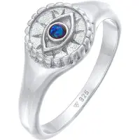 Elli Bague 'Evil Eye' bleu roi / argent