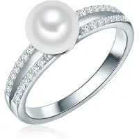 Valero Pearls Bague argent