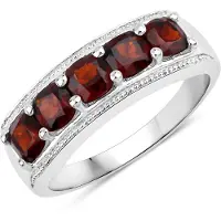 Rafaela Donata Bague marron / argent