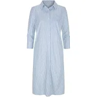 Mey Chemise de nuit bleu clair / blanc