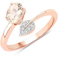 Rafaela Donata Bague rose / argent