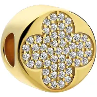 Lucardi Pendentif 'Basic' or / argent