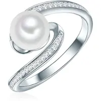 Valero Pearls Bague argent