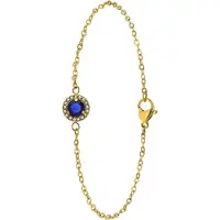 Lucardi Bracelet bleu / or