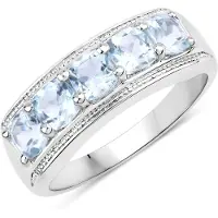 Rafaela Donata Bague bleu / argent