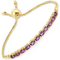 Rafaela Donata Bracelet jaune d'or / violet