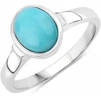Rafaela Donata Bague turquoise / argent