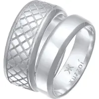 KUZZOI Bague argent