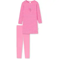 Schiesser Pyjama 'Pony World' bleu clair / rose / rose