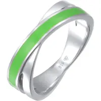 Elli Bague vert / argent