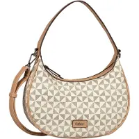 Gabor Sac bandoulière 'Barina' camel / chocolat / blanc cassé