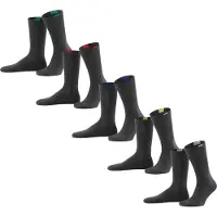 Dim Lot De 5 Paires Chaussettes Grises Ecodim Homme