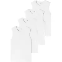 Schiesser Maillot de corps blanc
