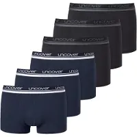 Schiesser Boxers bleu marine / gris chiné / noir chiné / blanc