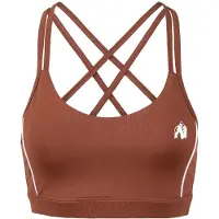 Gorilla wear Soutien-gorge de sport 'Arizona' crème / marron