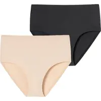 Schiesser Slip 'Invisible Soft' nude / noir