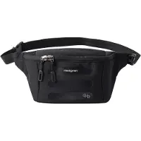 Hedgren Sacs banane 'Comby' anthracite / blanc