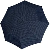Knirps Parapluie bleu foncé / blanc