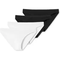 Schiesser Slip ' Serie "95/5" ' mélange de couleurs / noir / blanc