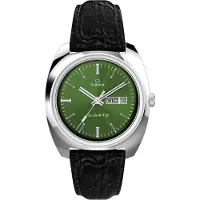 Timex Montre à affichage analogique 'Q 1978' vert gazon / noir / argent