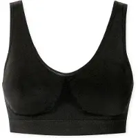 Schiesser Soutien-gorge 'Casual Seamless' noir