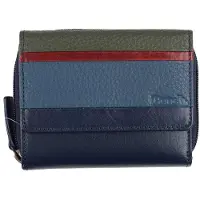 Bench Porte-monnaies bleu / olive / rouge sang