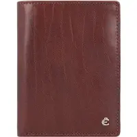 Esquire Porte-monnaies 'Toscana' marron châtaigne / argent