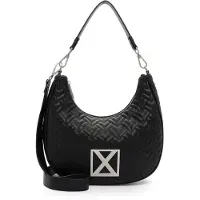 Suri Frey Sac bandoulière 'Alexander' noir / argent