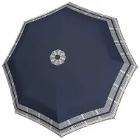 Doppler Parapluie marine / blanc cassé
