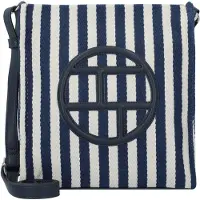 Tom Tailor Sac à bandoulière 'Romy' bleu marine / blanc