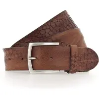 B.belt Ceinture 'Bela' cognac