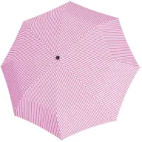 Doppler Parapluie 'Fiber Magic' rose / blanc