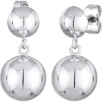Elli Boucles d'oreilles argent