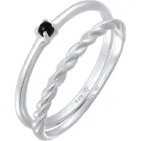 Elli Parure de bijoux marine / argent