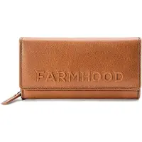 Farmhood Porte-monnaies 'Memphis' noisette