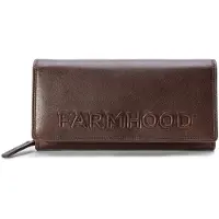Farmhood Porte-monnaies 'Memphis' brun foncé