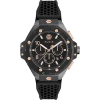 Philipp Plein Montre à affichage analogique or / noir
