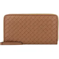 Abro Porte-monnaies 'Piuma' marron
