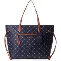 Lazarotti Cabas 'Palermo' bleu / marron