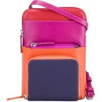 Mywalit Sac à bandoulière 'Travel ' bleu marine / orange / rose / rouge sang