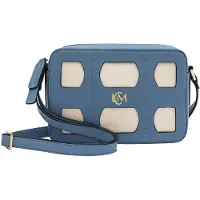L.credi Sac à bandoulière 'Maja ' beige / bleu / or