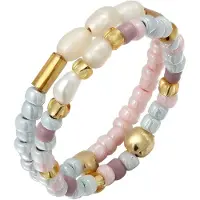 Elli Bague 'Perlen' mélange de couleurs