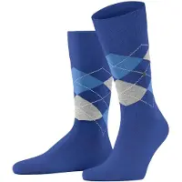 Burlington Chaussettes bleu / blanc