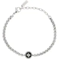 Breil Bracelet noir / argent