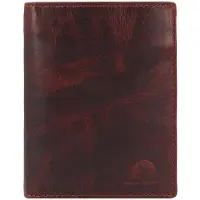 Green Burry Porte-monnaies 'Rugged' marron