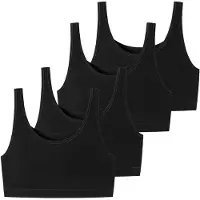 Schiesser Soutien-gorge ' 95/5 Organic Cotton ' noir