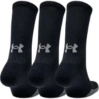 Under Armour Chaussettes de sport gris chiné / noir