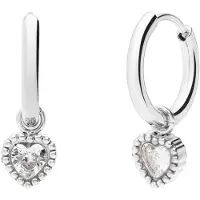 Lucardi Boucles d'oreilles argent