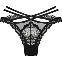 Hunkemoller Slip 'Janine' noir