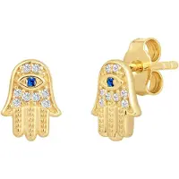 Rafaela Donata Boucles d'oreilles jaune d'or / transparent
